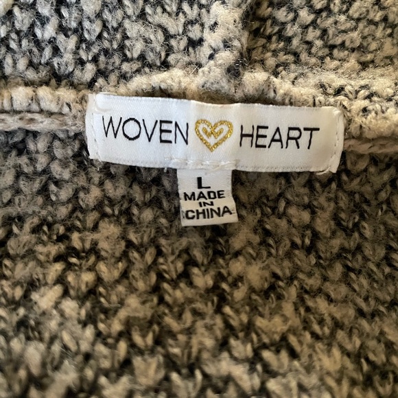 Woven heart cardigan - Picture 2 of 7